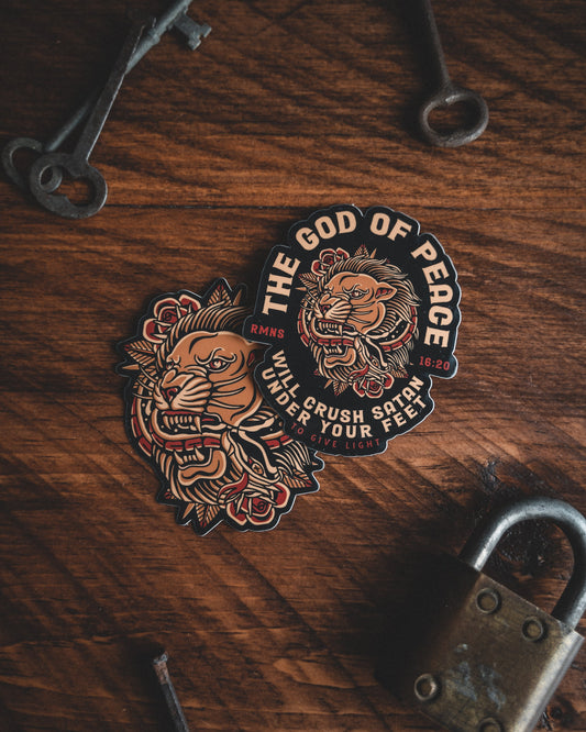 God Of Peace Sticker